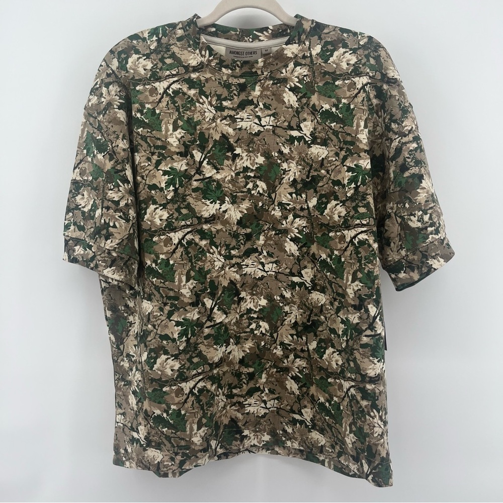 NWT Amongst Others Real Tree Camouflage T Shirt Men’s Size Medium